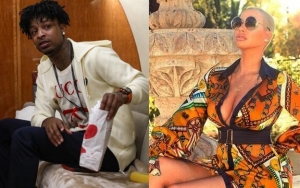 21 Savage on Ex-Girlfriend Amber Rose: 'She's the Coolest Person Ever'