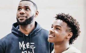 LeBron James Reacts to Video of Spectator Throwing Objects at Son Bronny During Game
