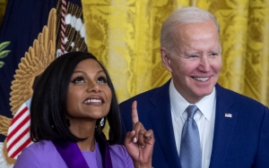 Mindy Kaling Honored With the National Medal of Arts by President Joe Biden