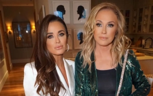 Kyle Richards and Kathy Hilton in 'Very Good Place' Despite Rift Between Their Husbands