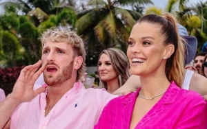 Logan Paul and Nina Agdal Throw Wrestling Match at Baby Gender Reveal 