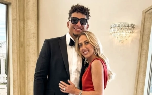 Patrick Mahomes Can't Keep Hands Off Wife Brittany at Sports Illustrated Party