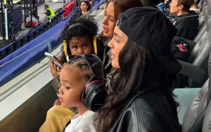Kylie Jenner and Son Aire Enjoy Monster Jam World Finals