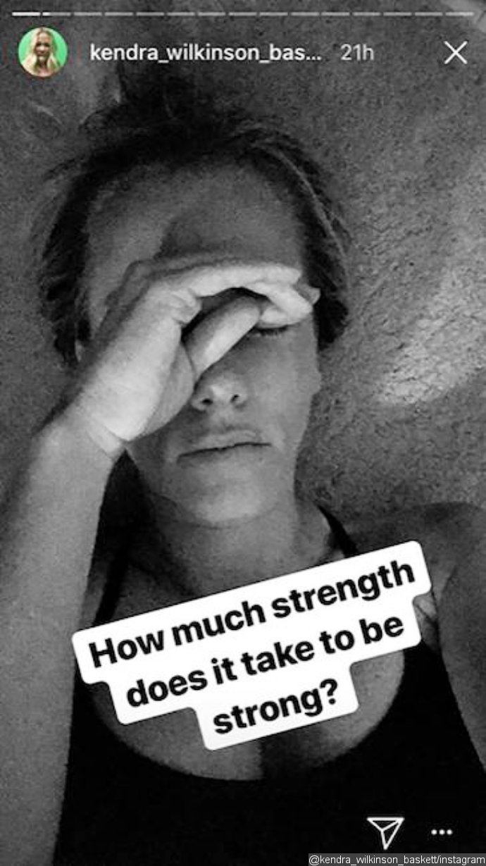 Kendra Wilkinson hints at marriage problems on Instagram Stories