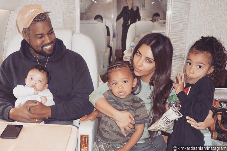Kim Kardashian's New Family Picture Will Definitely Melt Your Heart
