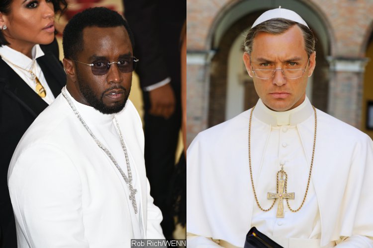 P. Diddy Channels Jude Law's Pope on 'the Young Pope' at Met Gala