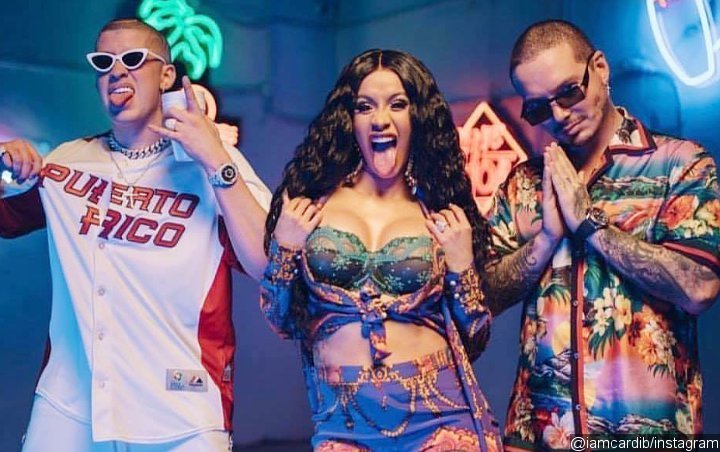 Cardi B Celebrates Record-Breaking Second No. 1 Song on Billboard Hot 100