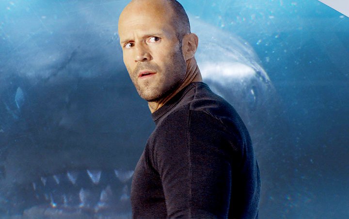 Jason Statham Had No Fear Swimming With Real Sharks for 'The Meg'