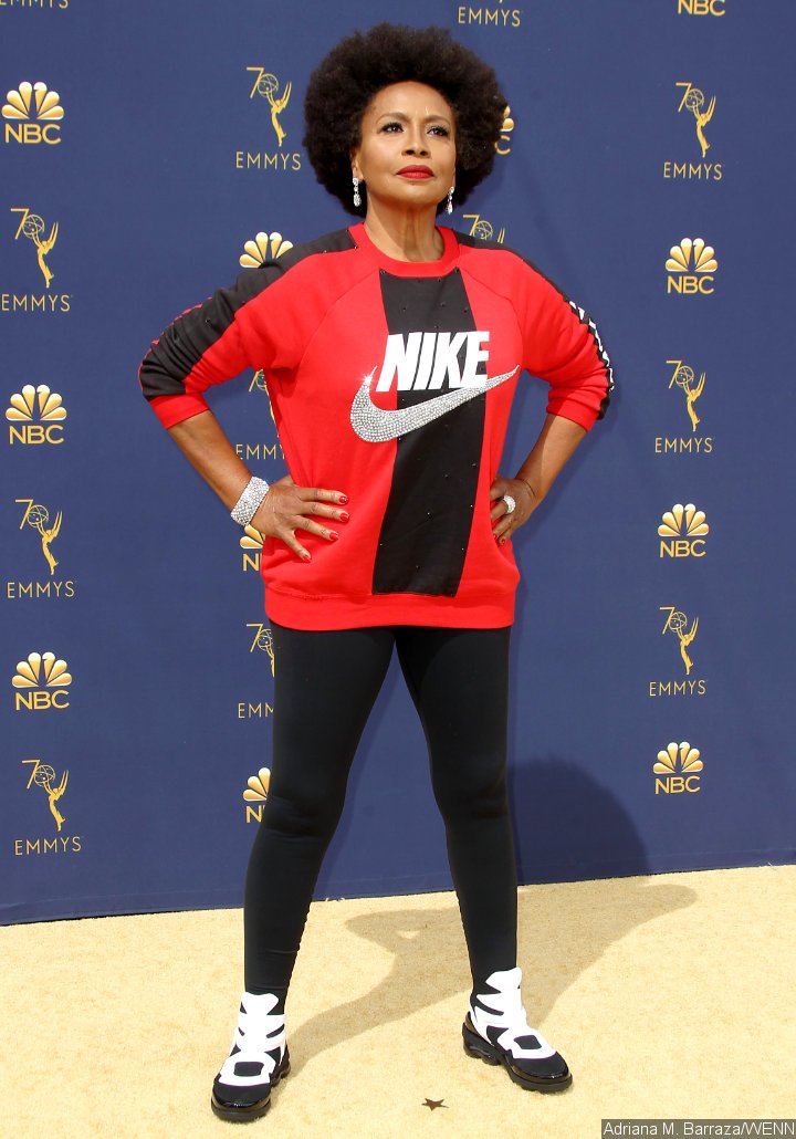 Jenifer Lewis on Emmys red carpet