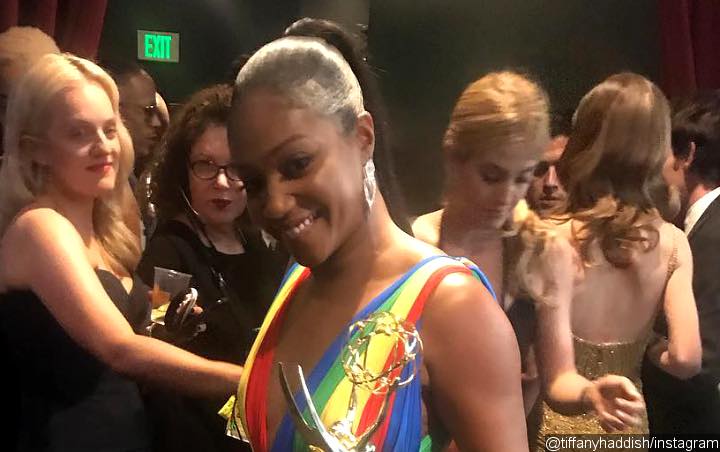 Emmys 2018: Tiffany Haddish Lauds Father's Heritage Again With Rainbow Dress