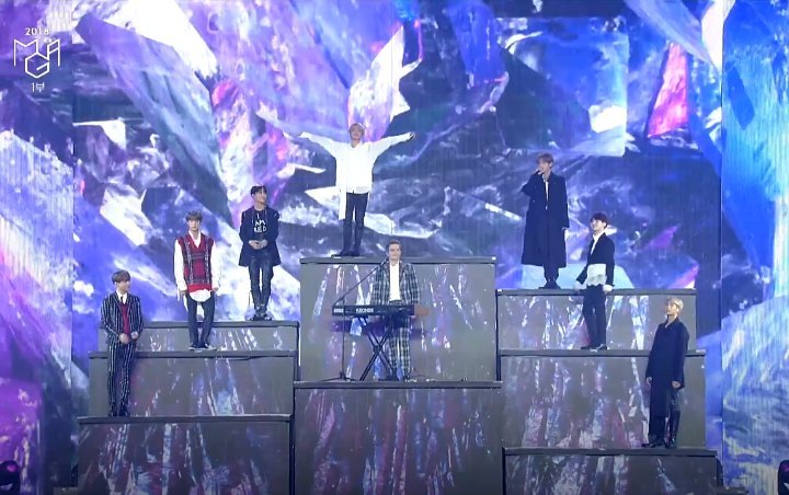 BTS and Charlie Puth Perform Stripped-Down Version of 'Fake Love' at Korean Awards Show
