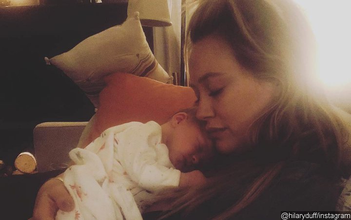 Hilary Duff Takes Over Sister Haylie's Office for Breastfeeding Baby Daughter