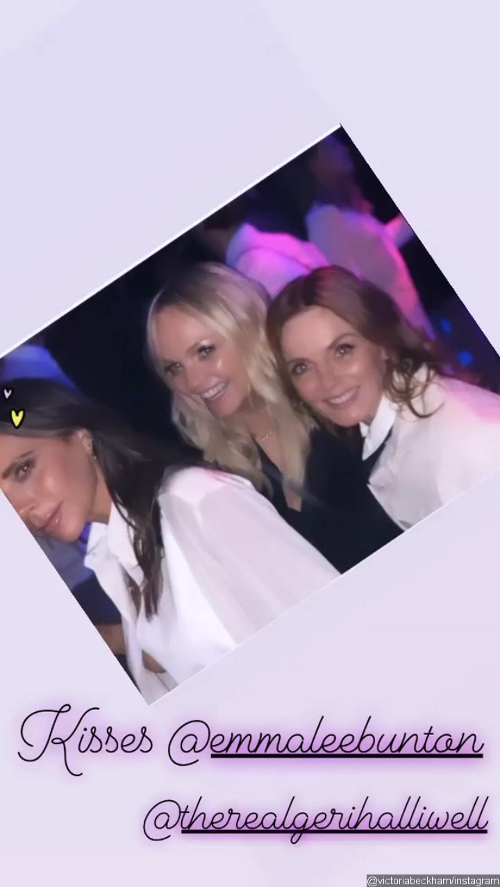 Victoria Beckham mini Spice Girls reunion