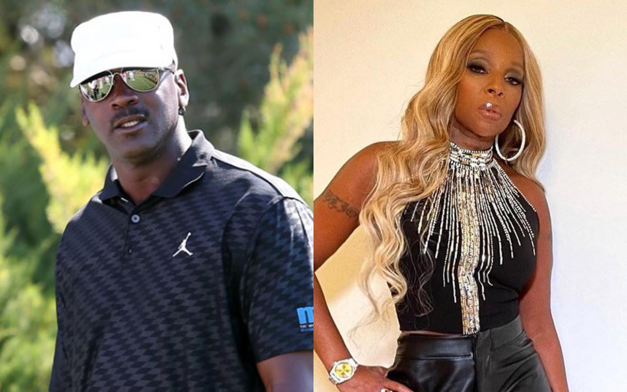 Fans Playfully Troll Michael Jordan After He's Caught Getting Handsy With Mary J. Blige 