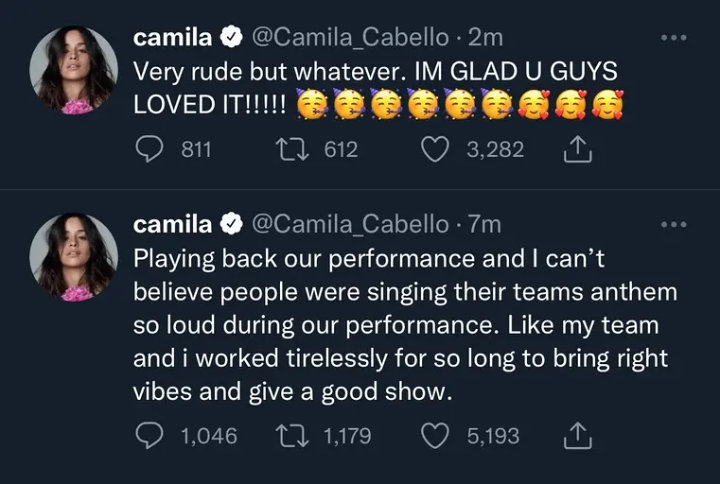 Camila Cabello Twitter