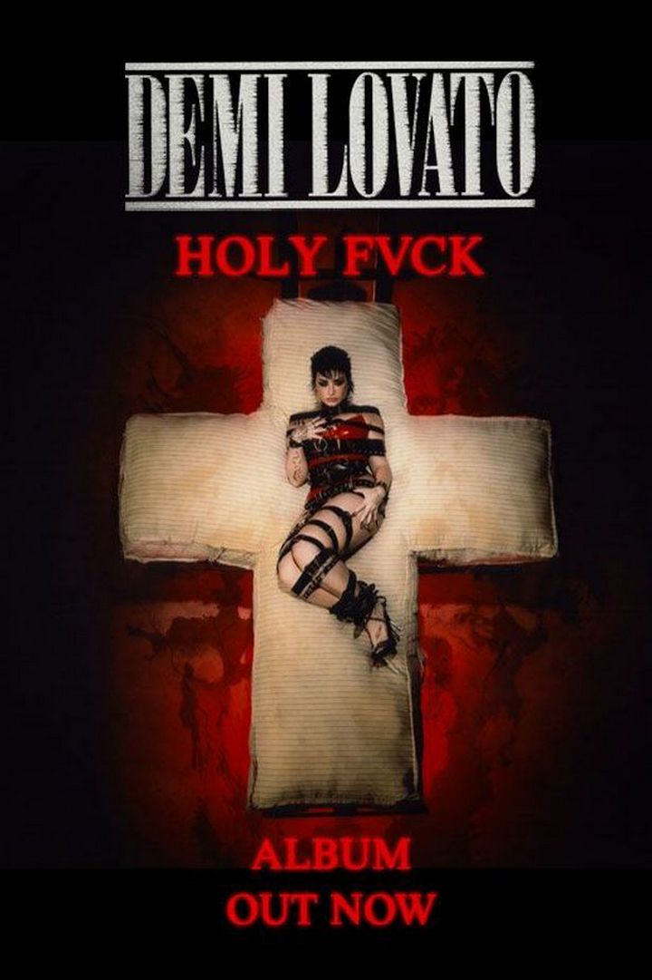Demi Lovato's controversial album poster