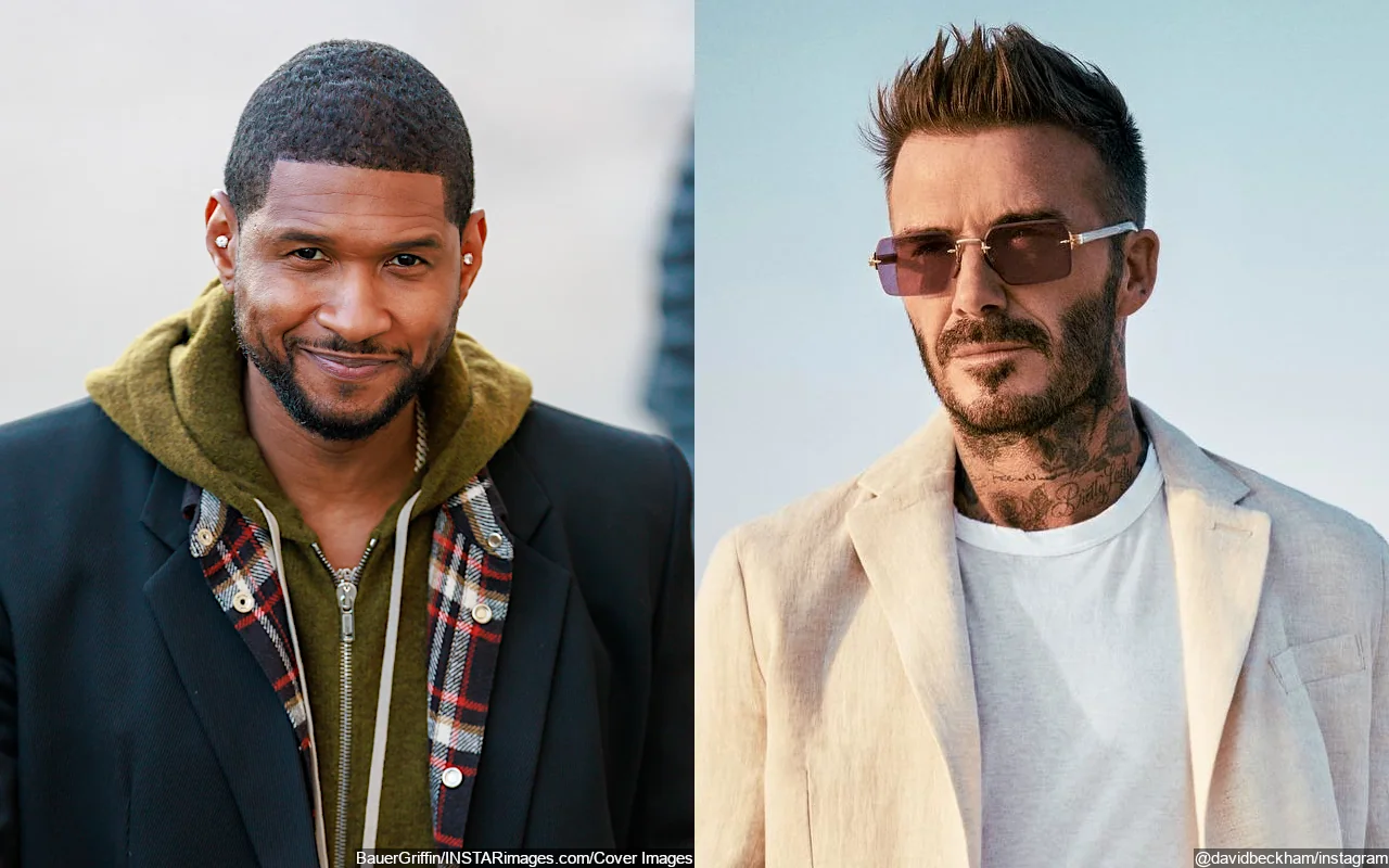 Usher Gushes Over His Friendship With David Beckham