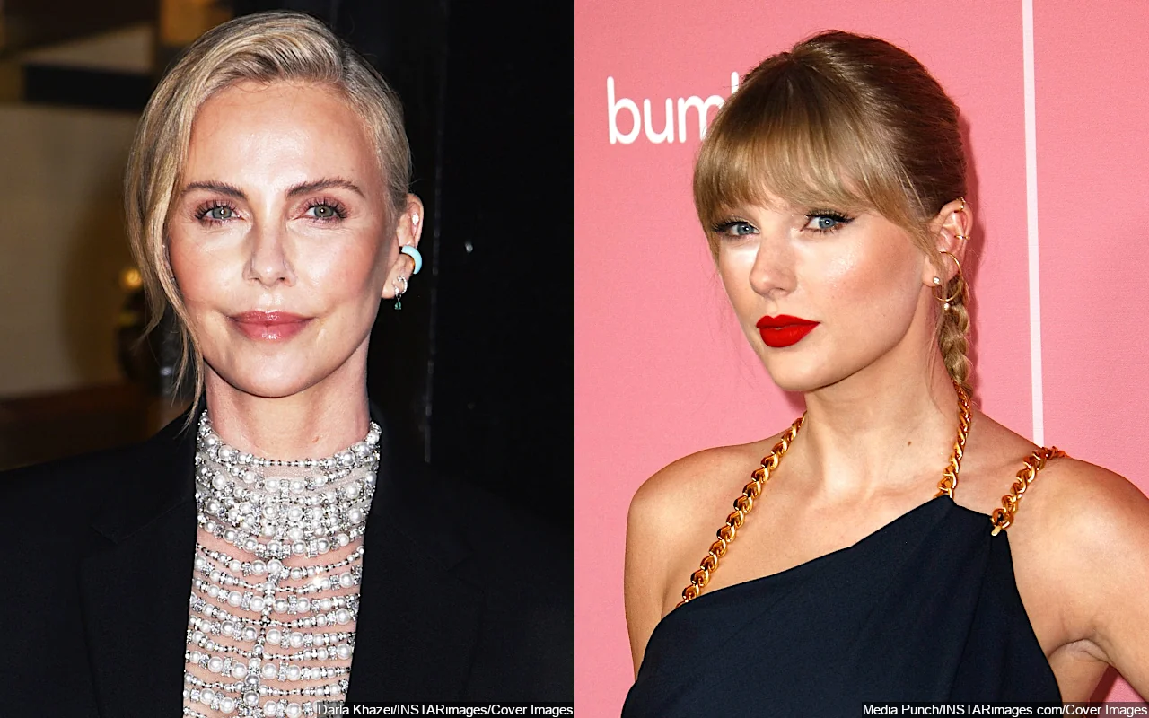 Charlize Theron Shares How Taylor Swift Helps Her Become a 'Hero' for Her Daughters
