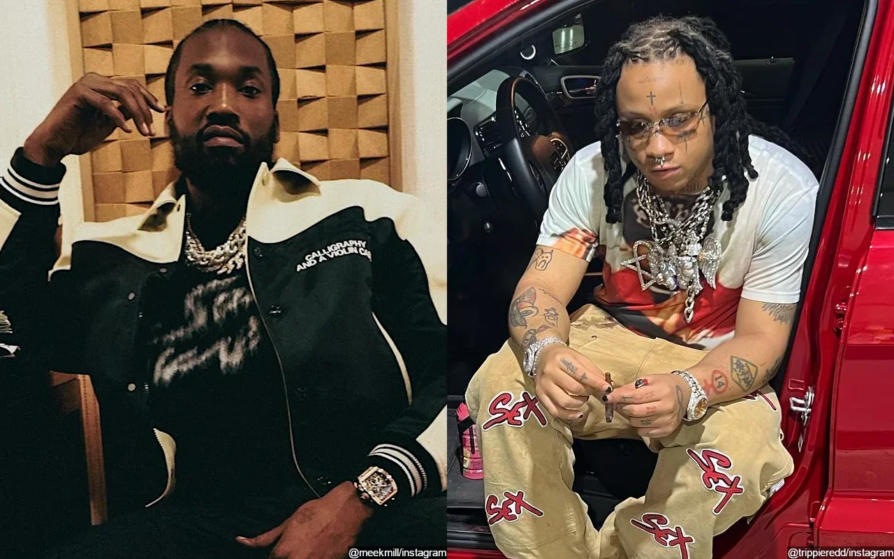 Meek Mill Roasted for Saying 'Stop Violence' While Threatening Trippie Redd in Since-Deleted Rant