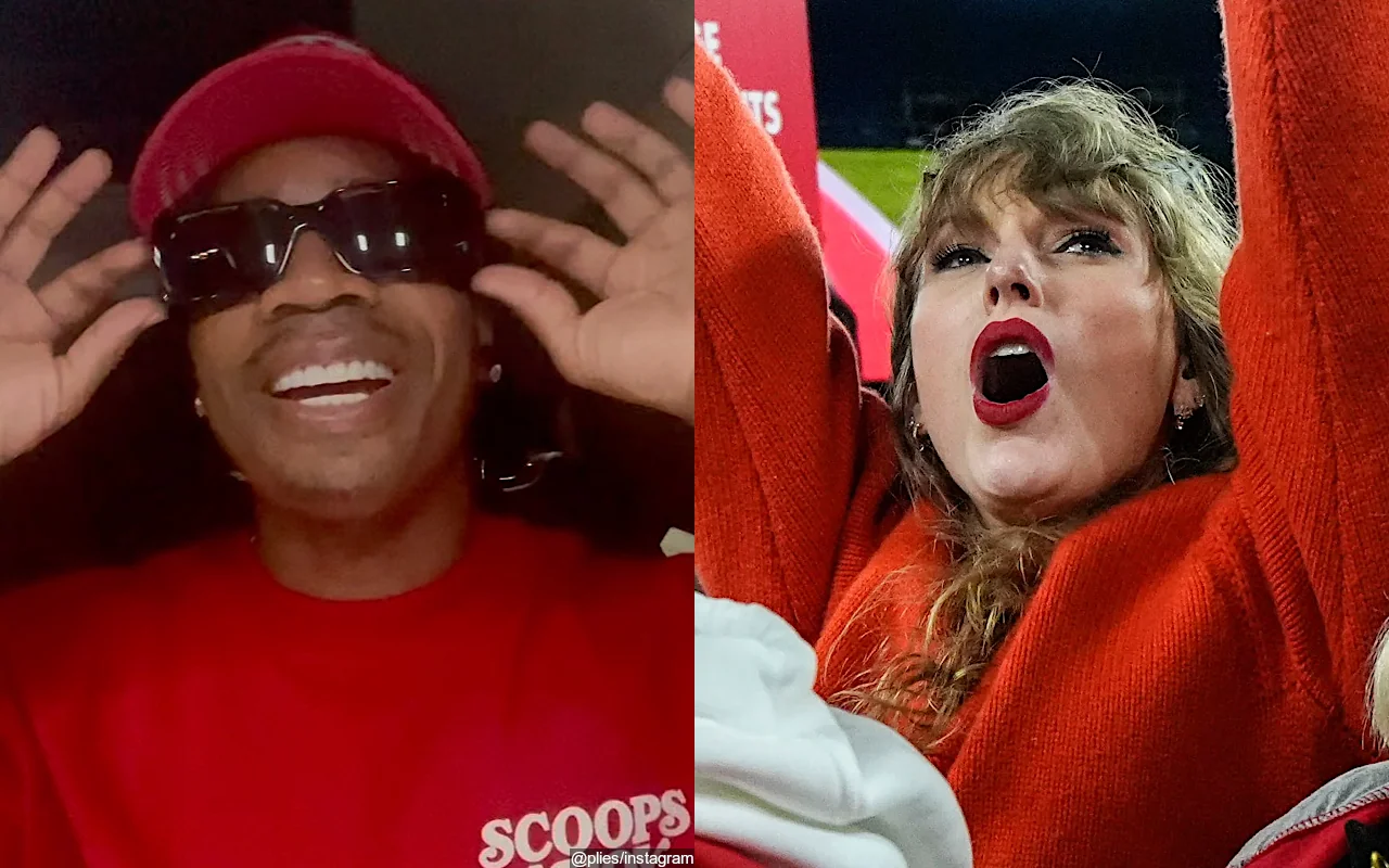 Plies Slams NFL for 'Forcing' Taylor Swift on Football Fans