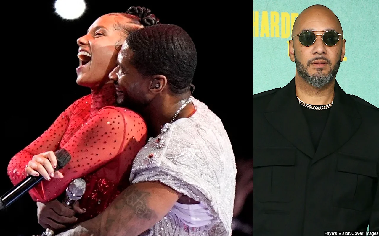Alicia Keys Shows Love to Husband Swizz Beatz Following Intimate Super Bowl Performance With Usher