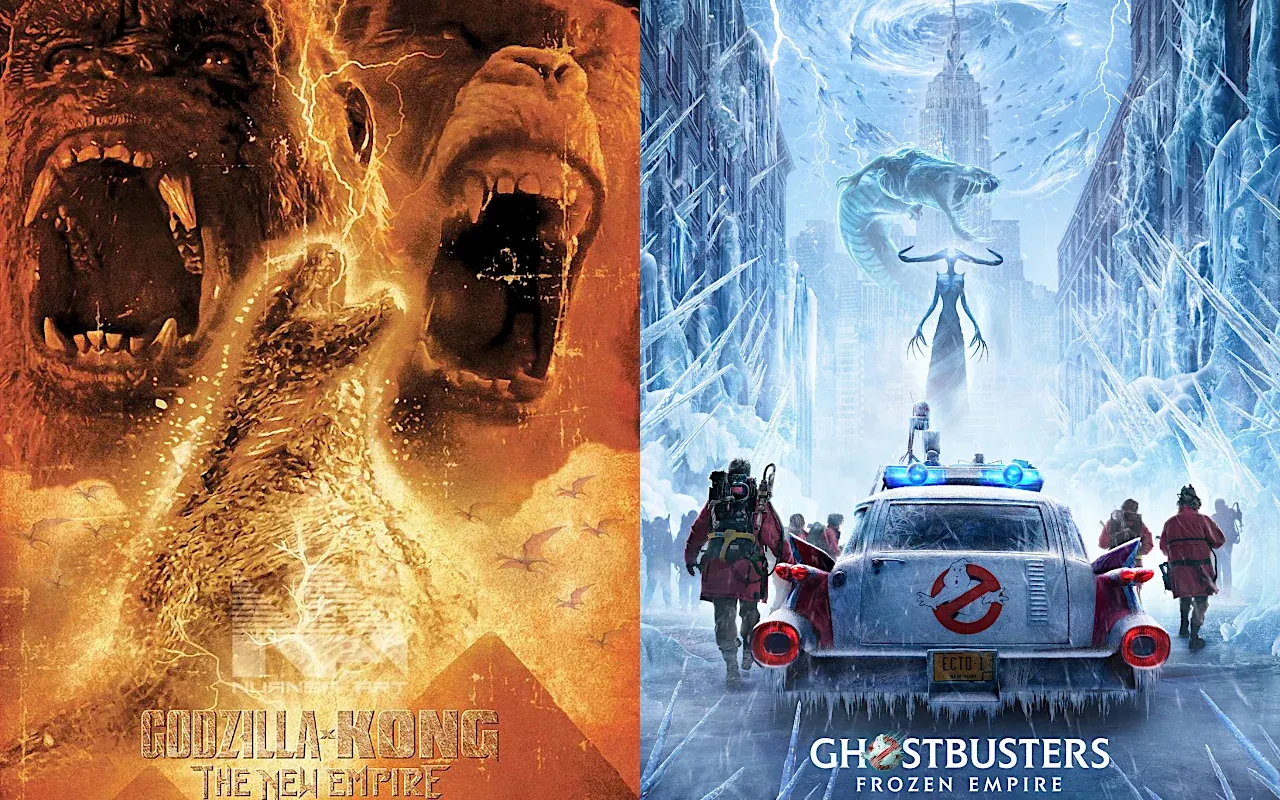 'Godzilla x Kong: The New Empire' Scares Off 'Ghostbusters: Frozen Empire' at Box Office