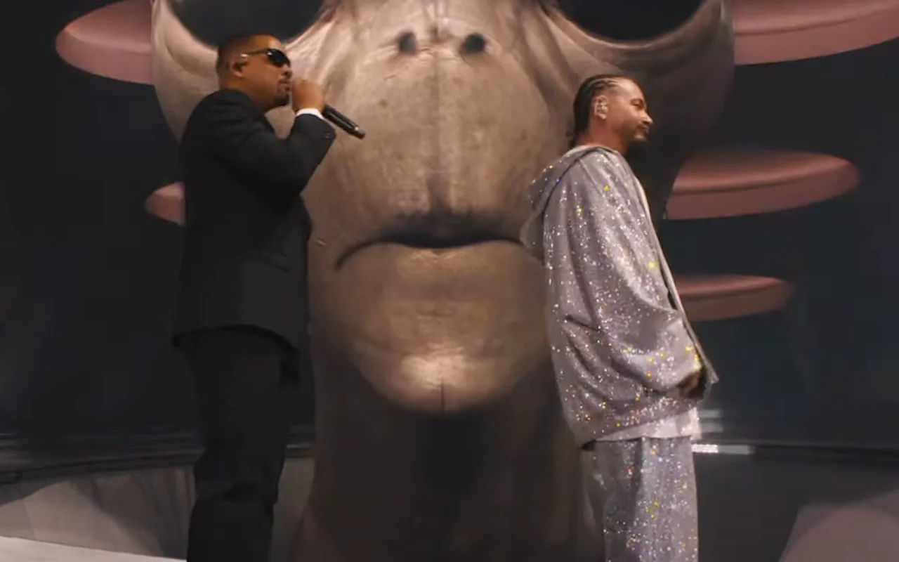 Will Smith's Crew Members Drag J Balvin Off Stage During 'Men in Black' Performance at Coachella