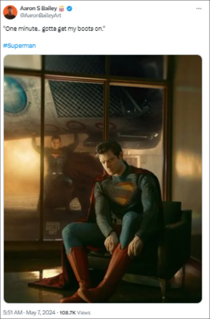 Superman meme features Henry Cavill