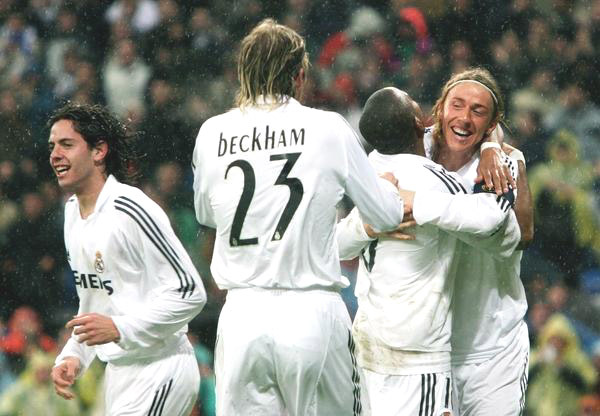 David Beckham<br>Spanish League Game Between Real Madrid and Sevilla