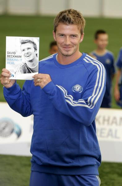 David Beckham<br>David Beckham at the Photocall to Launch his New Book Making It Real