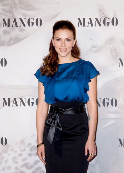 Scarlett Johansson<br>Scarlett Johansson Announced as the New Face of Mango Clothing Stores in Madrid on July 13, 2009