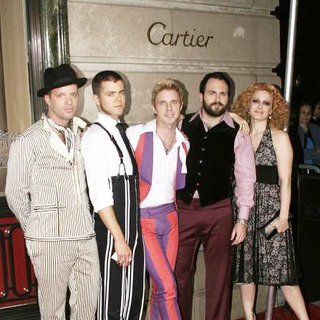 Scissor Sisters in Cocktail Party and Intimate Dinner in Celebration of the Cartier Charity Love Bracelet