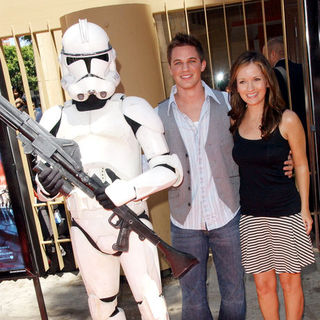 Matt Lanter, Catherine Taber in Star Wars: The Clone Wars U.S. Premiere - Arrivals