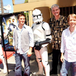 Matt Lanter, Tom Kane, James Arnold Taylor in Star Wars: The Clone Wars U.S. Premiere - Arrivals