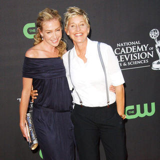 Ellen DeGeneres, Portia de Rossi in 36th Annual Daytime EMMY Awards - Arrivals