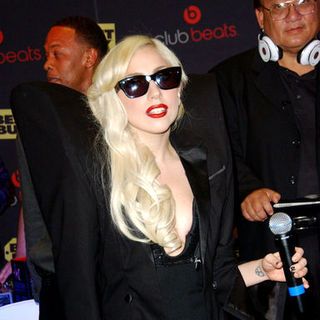 Lady GaGa in In-Store Appearance of Lady Gaga Signing "Fame Monster"