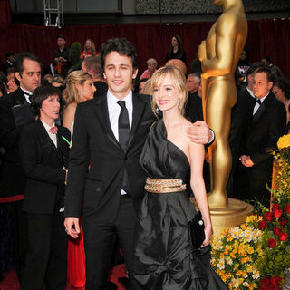 James Franco, Ahna O'Reilly in 81st Annual Academy Awards - Arrivals