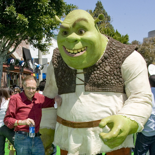 Larry King, Shrek in Shrek The Third - Los Angeles Movie Premiere - Arrivals