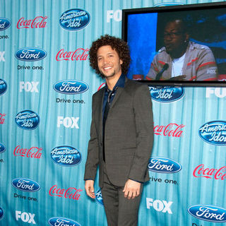 Justin Guarini in American Idol Top 13 Party - Arrivals
