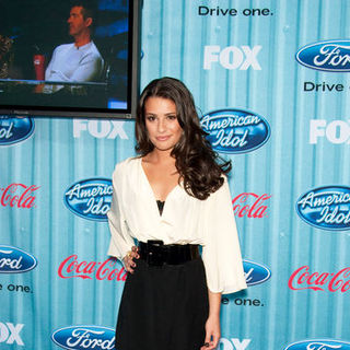 Lea Michele in American Idol Top 13 Party - Arrivals