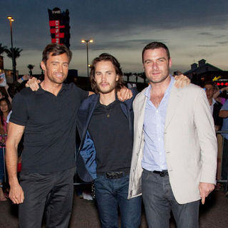 Hugh Jackman, Taylor Kitsch, Liev Schreiber in "X-Men Origins: Wolverine" World Premiere - Arrivals