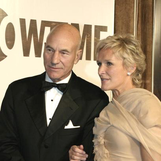 Patrick Stewart, Glenn Close in 56th Annual Primetime Emmy Awards - Showtime After Party