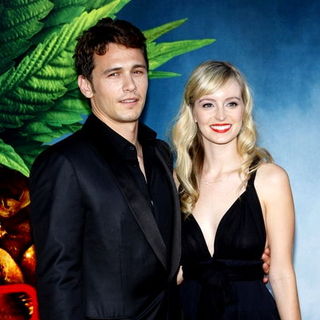 James Franco, Ahna O'Reilly in "Pineapple Express" Los Angeles Premiere - Arrivals