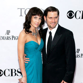 Laura Benanti, Stephen Pasquale in 63rd Annual Tony Awards - Arrivals