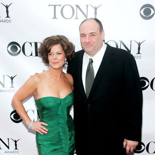 Marcia Gay Harden, James Gandolfini in 63rd Annual Tony Awards - Arrivals