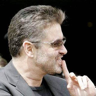 George Michael in George Michael Leaves Court After Being Sentenced To Do Community Service