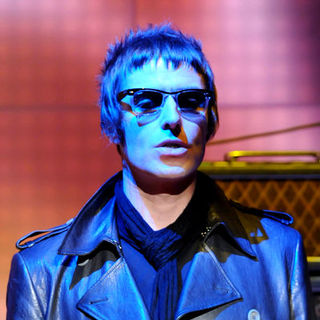 Liam Gallagher in Oasis Guest on the Italian TV Talk Show "Che tempo che fa" in Milan on November 9, 2008