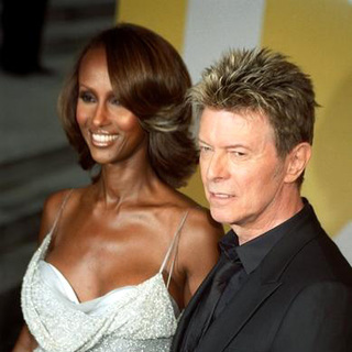 David Bowie, Iman in 2005 CFDA Fashion Awards