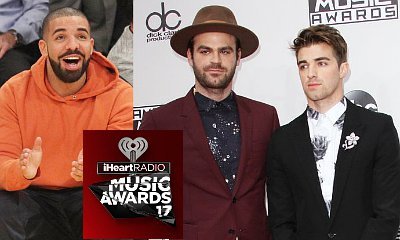 Drake and Chainsmokers Top Nominations for 2017 iHeartRadio Music Awards