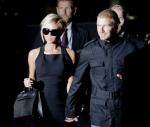 Becks and Posh Arrive in America All Smiles